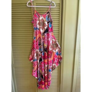 Unlabeled Maxi Sundress - See Measurements - Few small holes along seam in back